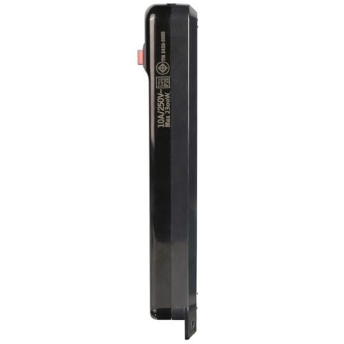 SKI - สกี จำหน่ายสินค้าหลากหลาย และคุณภาพดี | TOSHINO N1-375-2M(BK) รางปลั๊กไฟ 4 ช่อง 1 สวิตช์ สาย 3x0.75 ยาว 2 ม. (สีดำ)